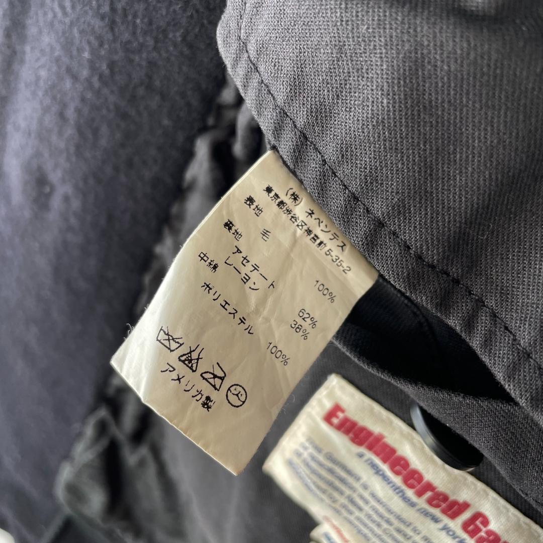 ENGINEERED GARMENTS (kc) XS チェスターコート ワーク