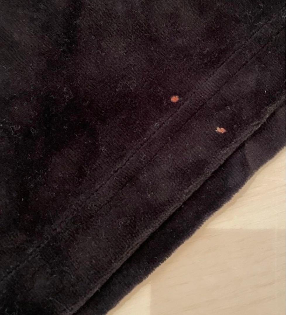 アレキサンダーワン x アディダス　ベロアポロシャツ