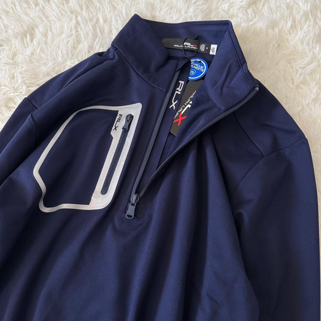 新品タグ付き✨RLX ラルフローレン 現行QR プルオーバー メンズ Mサイズ