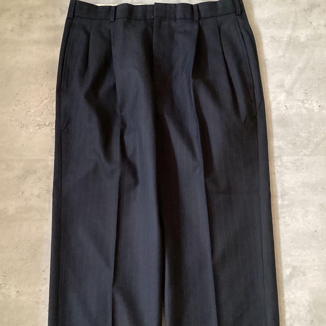 ブルックスブラザーズ　スーツセットアップ　ネイビー　紺　ストライプ