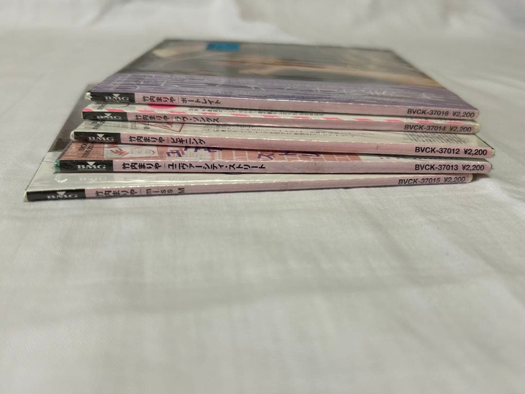 竹内まりや　紙ジャケ CD 5枚セットで