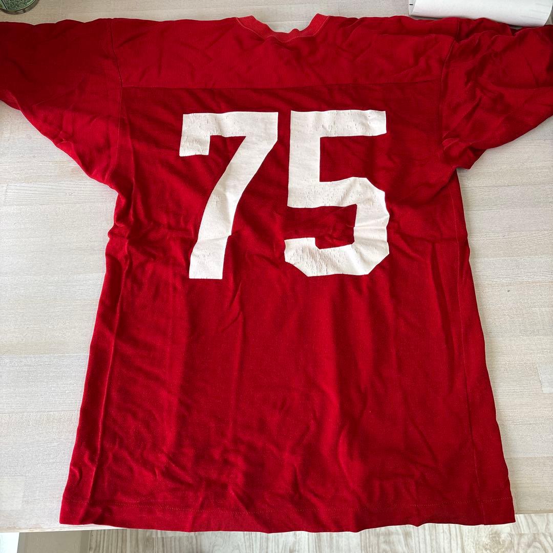 Champion フットボールシャツ　70's〜80's後期バータグ
