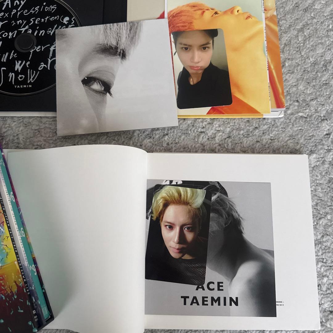SHINee TAEMIN Blu-Ray、アルバム、トレカ、グッズセット