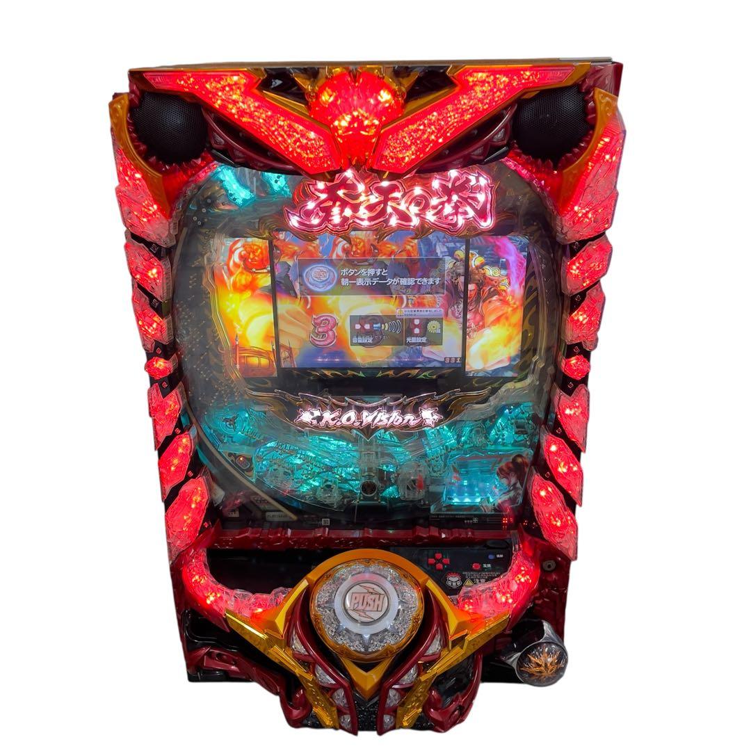 パチンコ台　CRデジハネ蒼天の拳SWA ＋CRデジハネモンスターハンターSTA