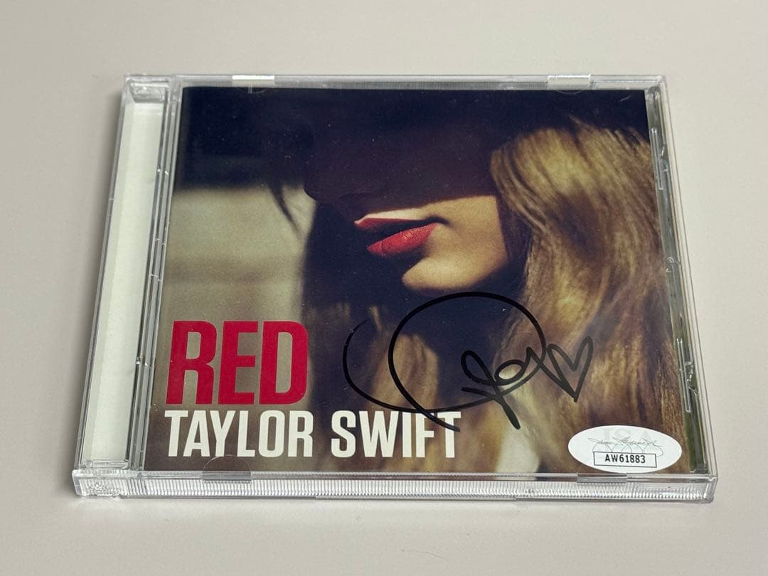 東*木様 Taylor Swift　RED　直筆サイン入りCD