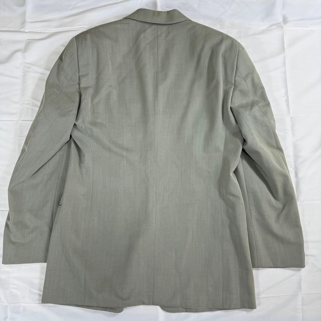 【美品】ジョルジオアルマーニ 3Bスーツセットアップ メンズ グレー 46