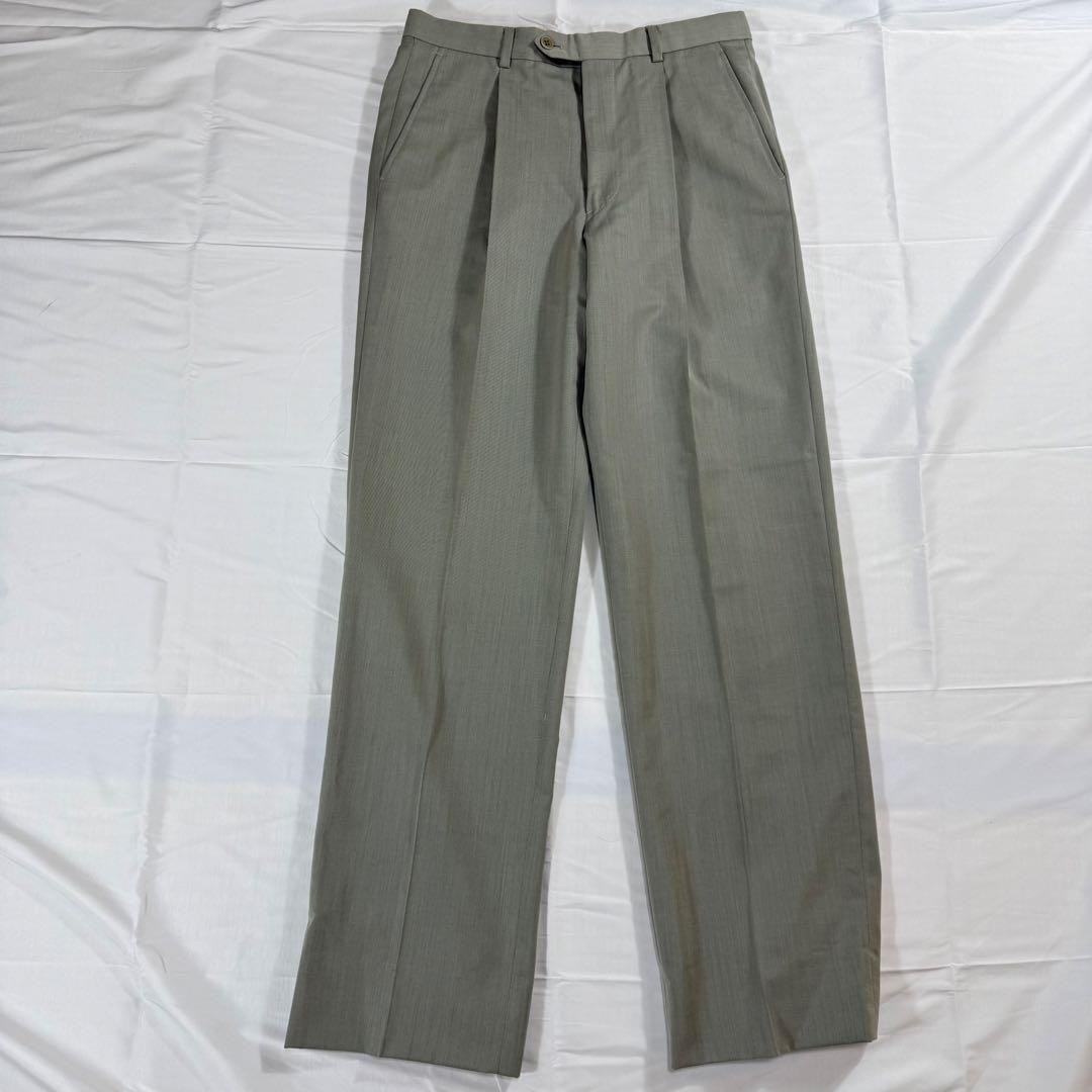 【美品】ジョルジオアルマーニ 3Bスーツセットアップ メンズ グレー 46