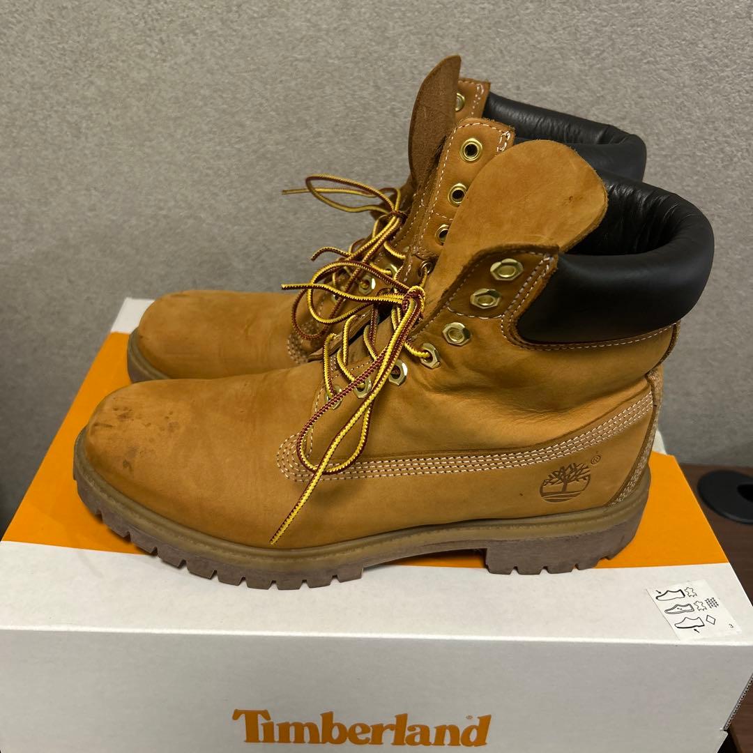 Timberland ブーツ 6インチ プレミアム メンズ 防水　26.5cm