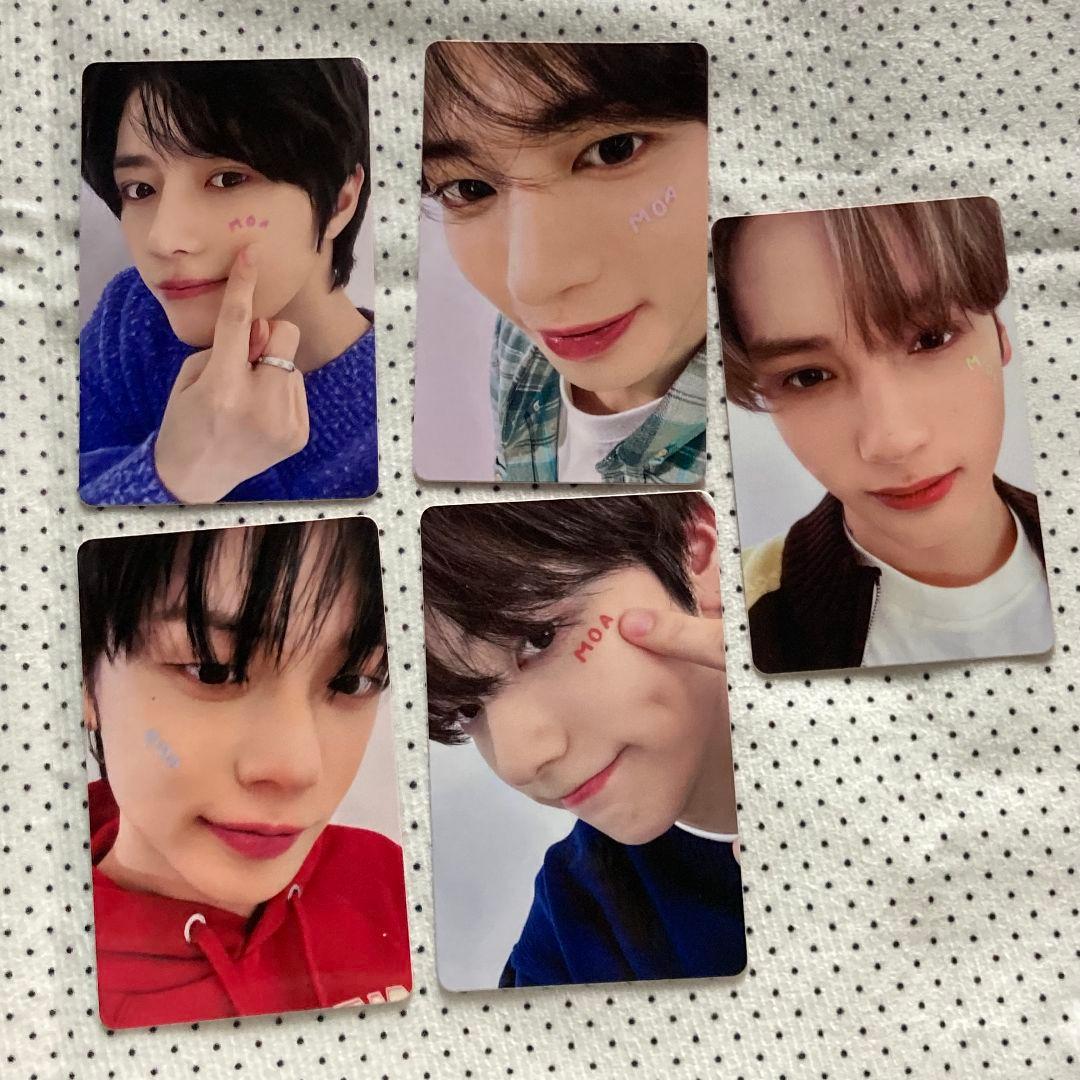 TXT MOAZONE ファンミ FC 特典 5枚 サノク トレカ セット