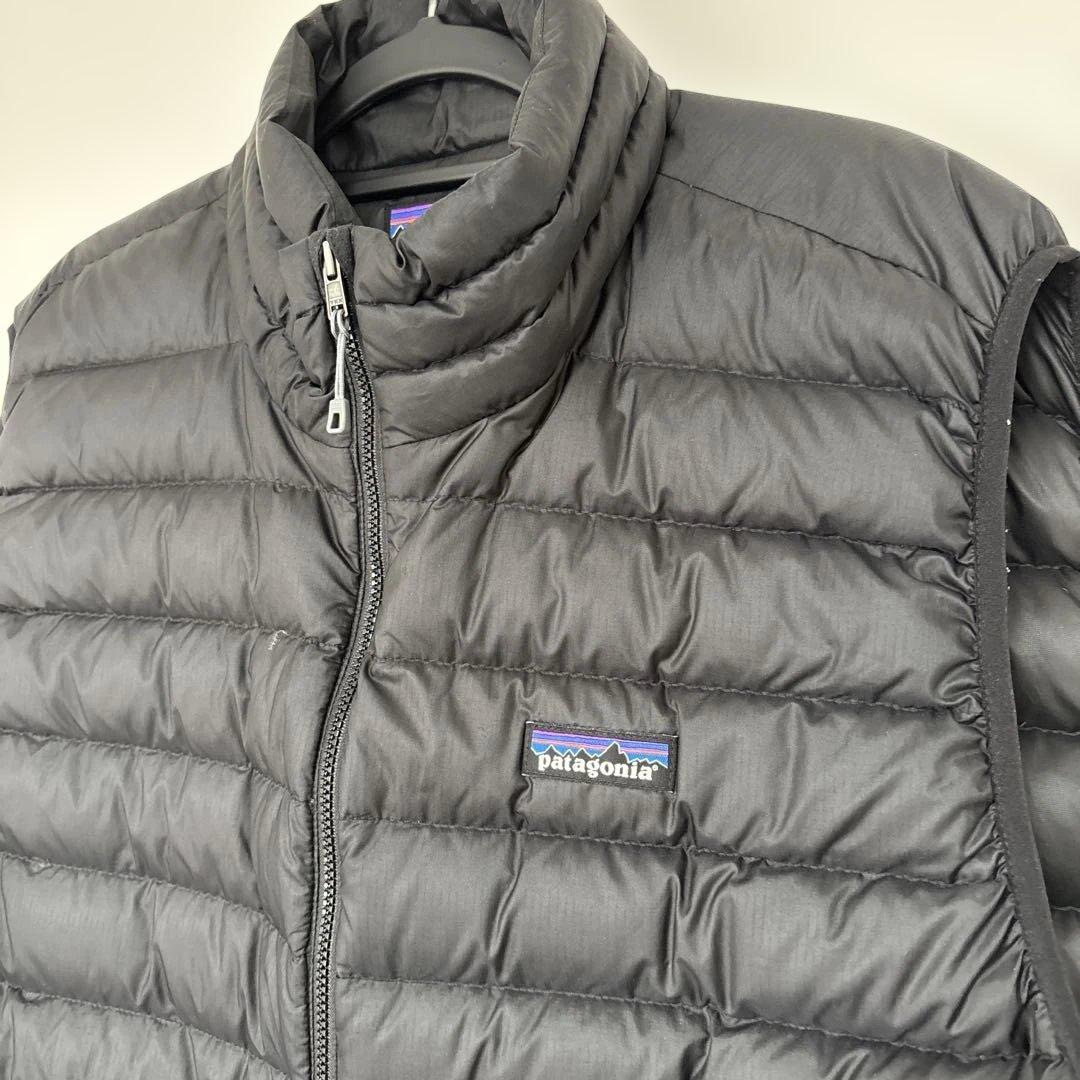 Patagonia メンズ ダウンセーター ベスト XL ブラック ダウンベスト
