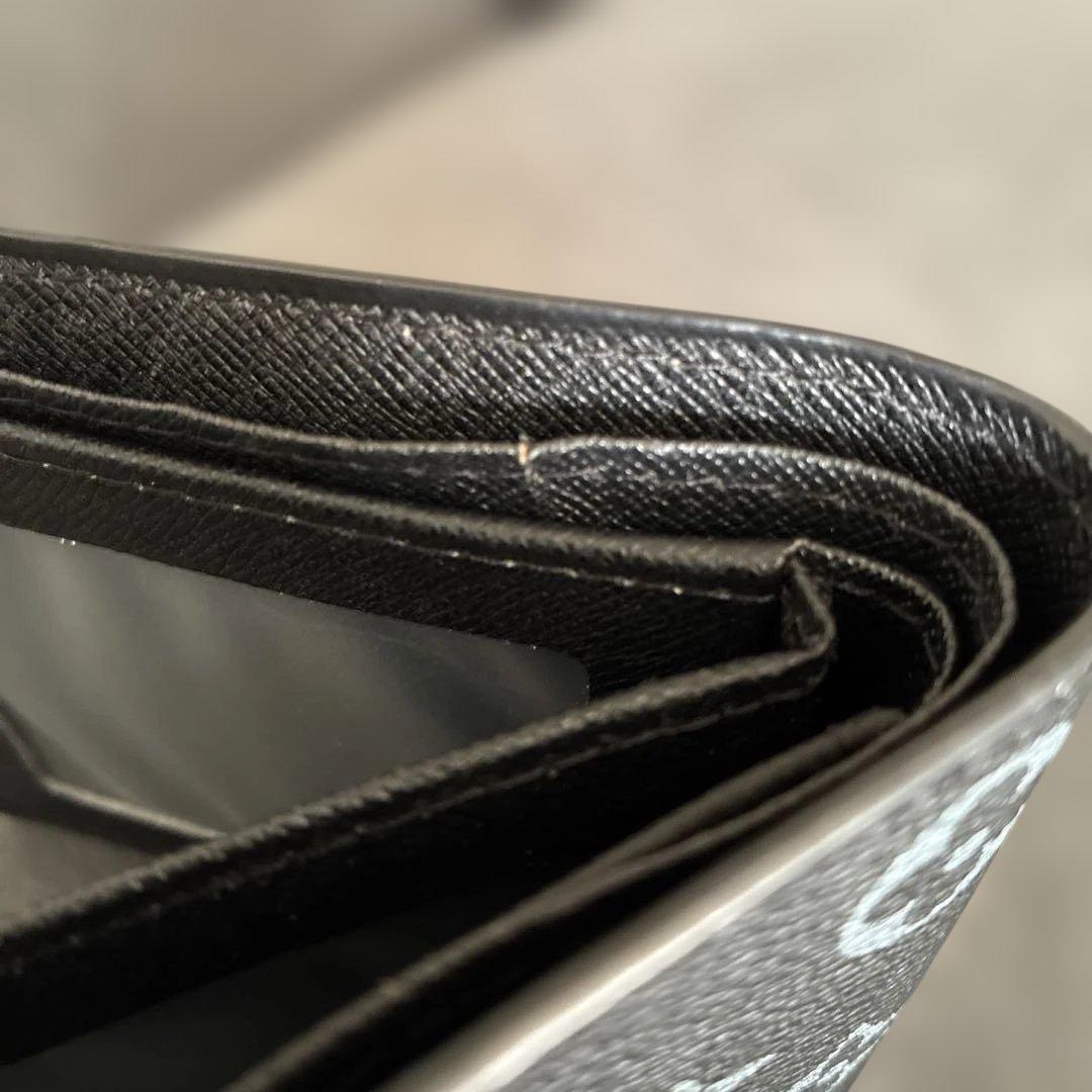 Louis Vuitton 二つ折り財布 グレー モノグラム