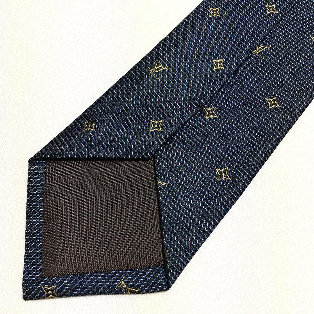 未使用級 ルイヴィトン Louis Vuitton ネクタイ LV柄 モノグラム