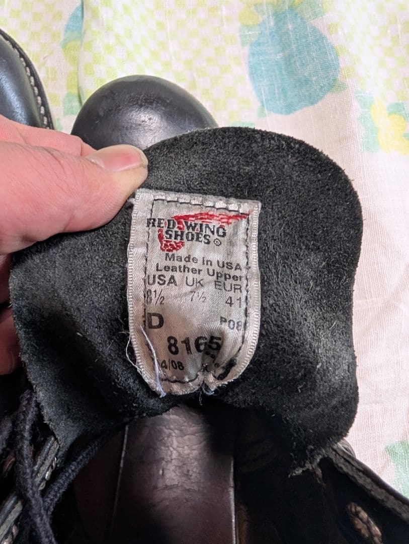靴 RED WING 8165
