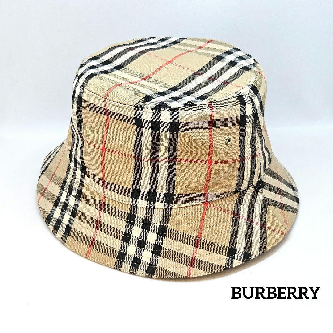 BURBERRY バーバリー チェック柄 バケットハット Mサイズ