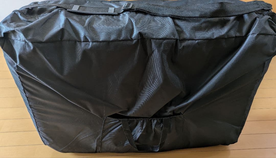 折りたたみ式マッサージベッドブラウン 持ち運びバッグあり