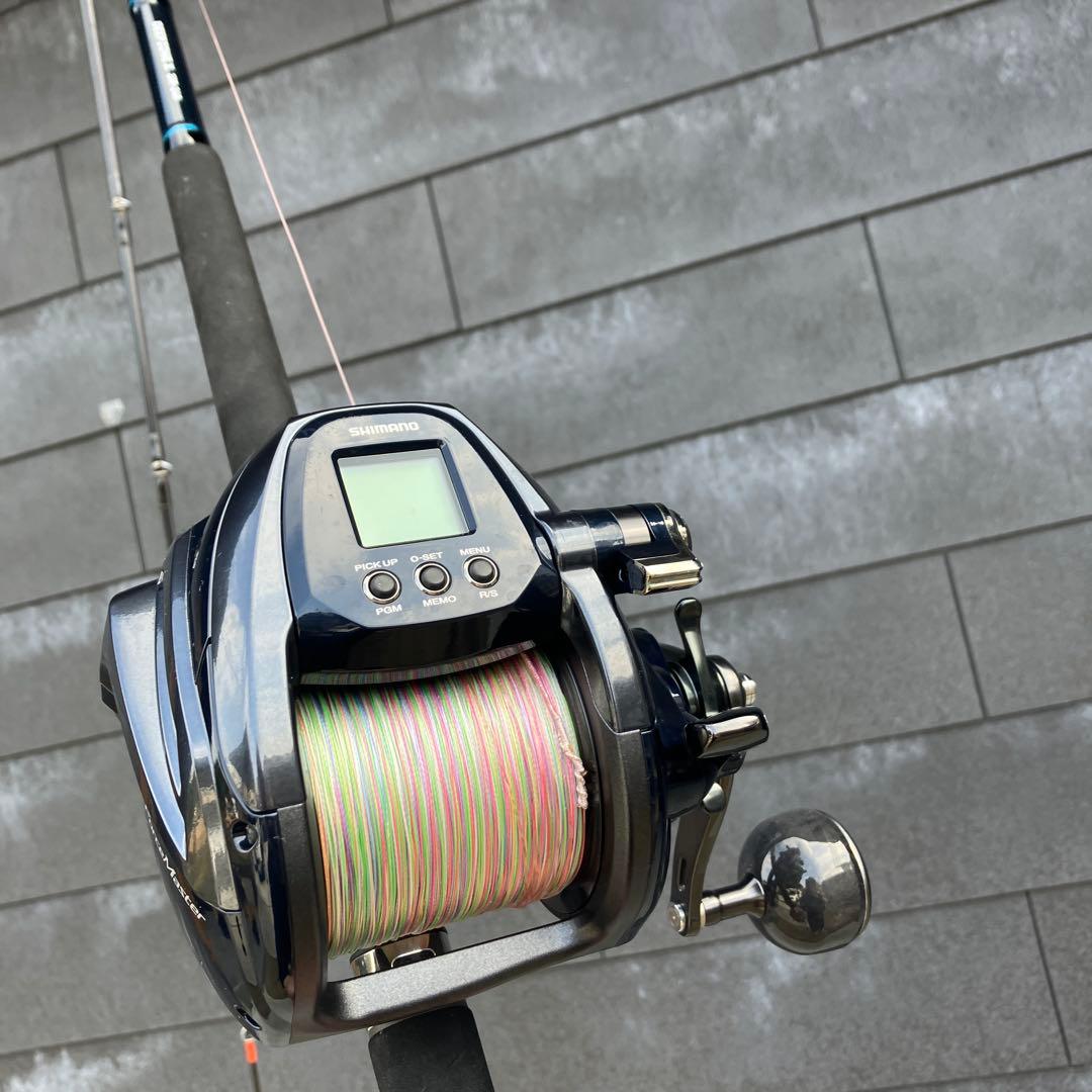 SHIMANO FORCE MASTER 6000 釣り　電動リール　竿
