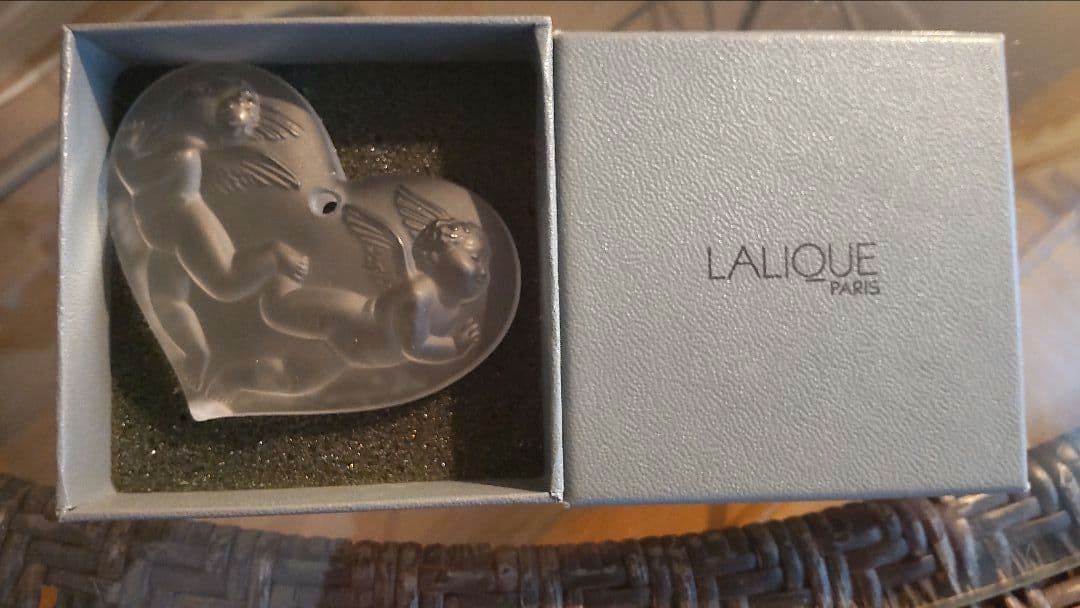 ルネラリック LALIQUE 香水瓶&クリスマスオーナメント 天使