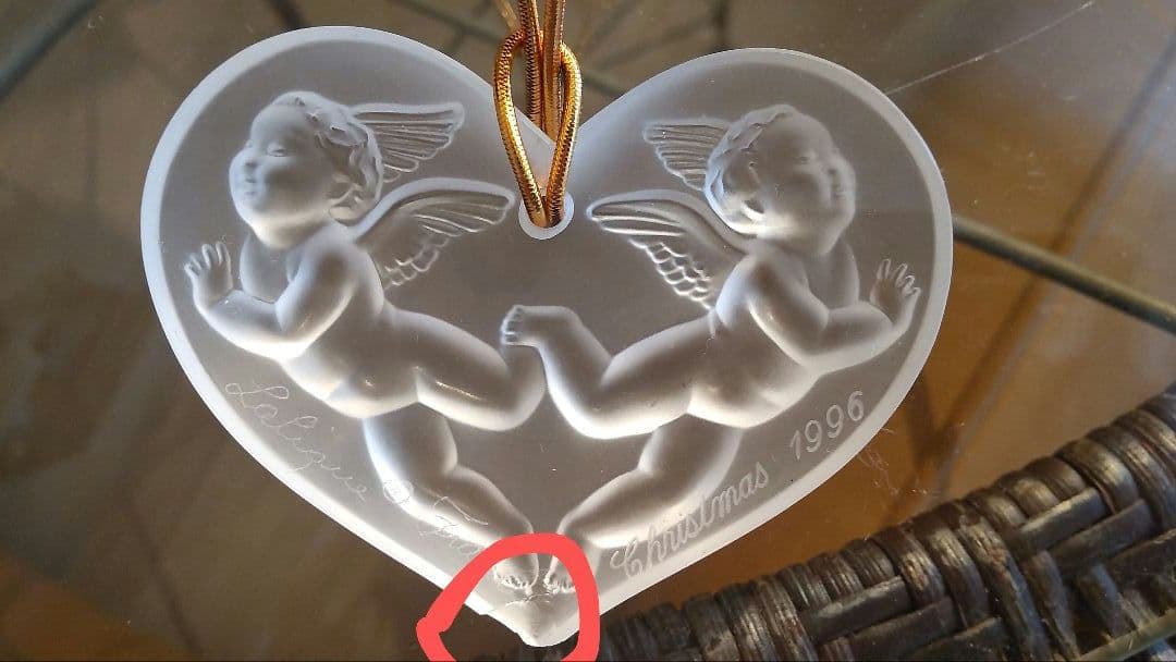 ルネラリック LALIQUE 香水瓶&クリスマスオーナメント 天使