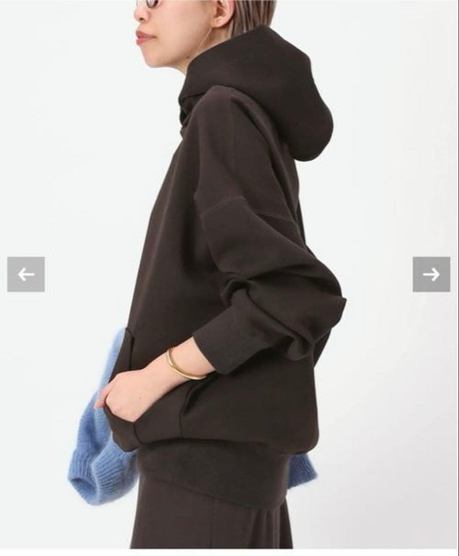 EVERYDAY I LIKE. Oversized Hoodie/ブラウン