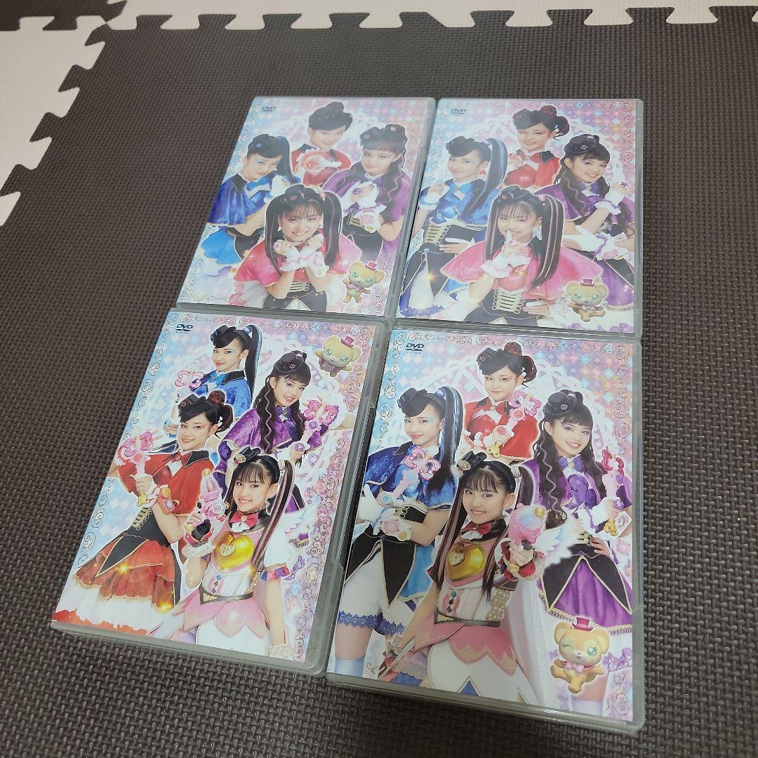 ひみつ×戦士ファントミラージュ DVD 4巻セット全64話