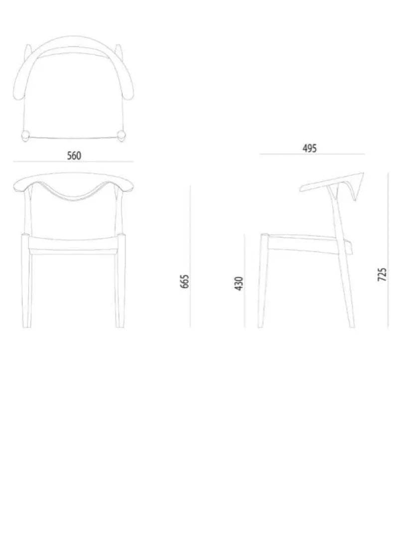 柏木工　Ritチェア① 一脚