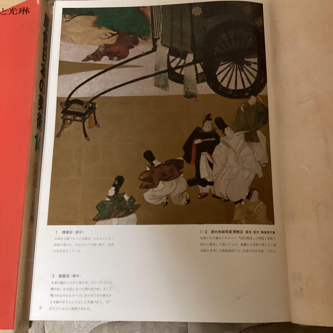 原色日本の美術　１４ 宗達と光琳　　山根有三　発行所　小学昭和44年7月10日