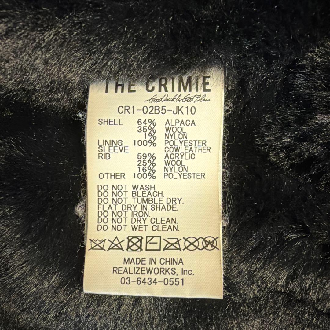 ジャケット・アウター CRIMIE ALPACA AWARD CONCHO JACKET XL