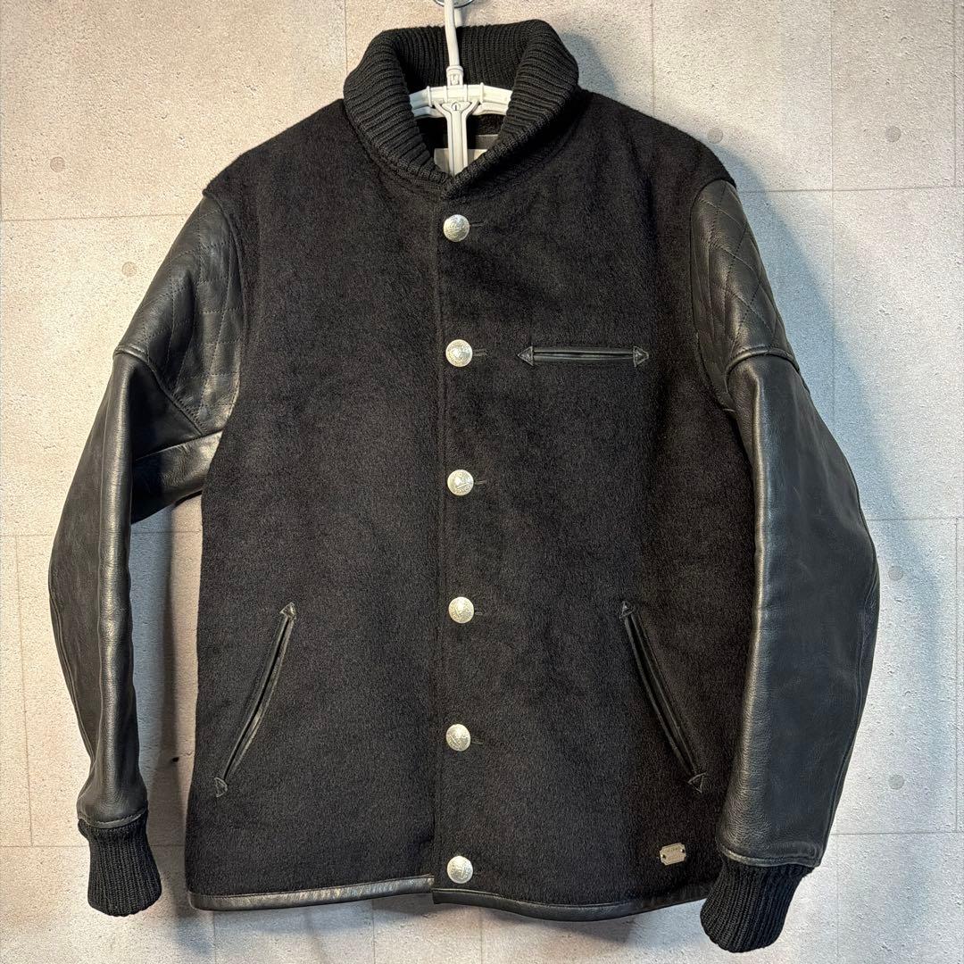 ジャケット・アウター CRIMIE ALPACA AWARD CONCHO JACKET XL