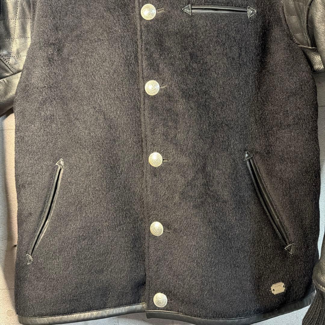 ジャケット・アウター CRIMIE ALPACA AWARD CONCHO JACKET XL