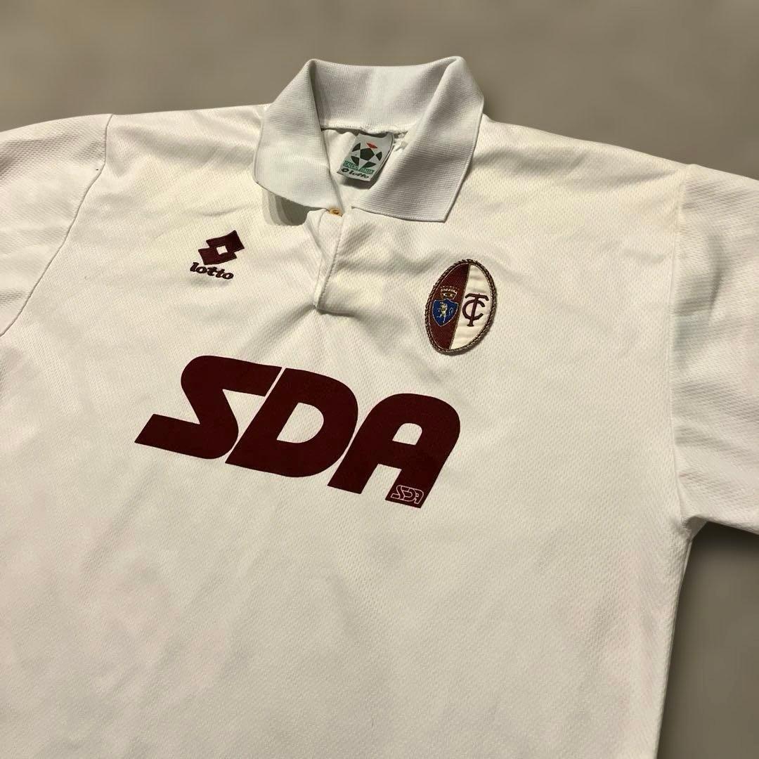 トリノカルチョ（現トリノFC）Lotto ポロシャツ ホワイト SDA