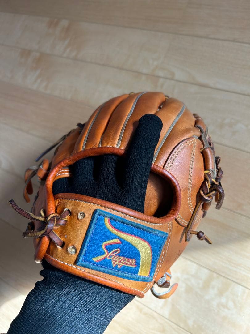 【使用少】スラッガー 硬式 内野手用 廃盤ラベル KSG-L7