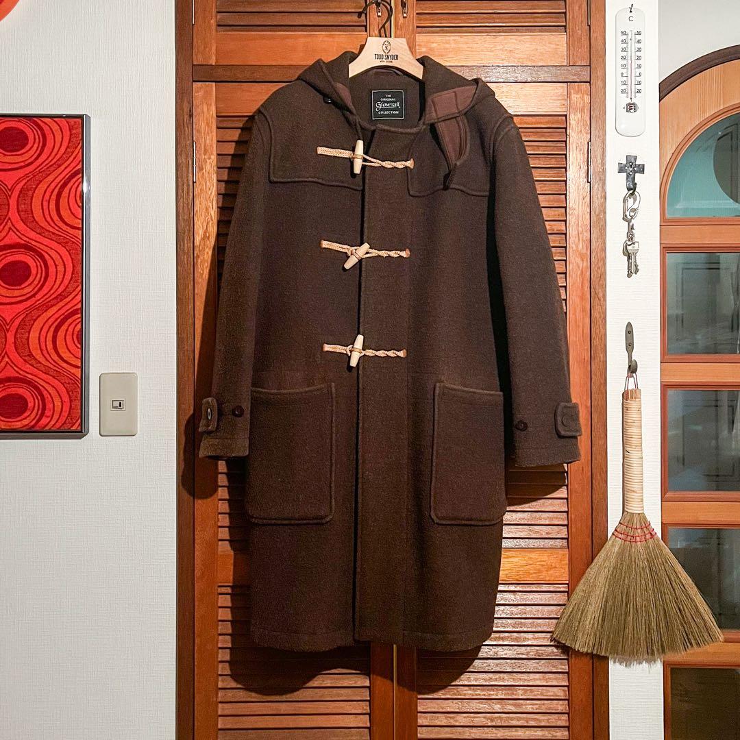 Gloverall ダッフルコート MONTY ブラウン Lサイズ ロングコート