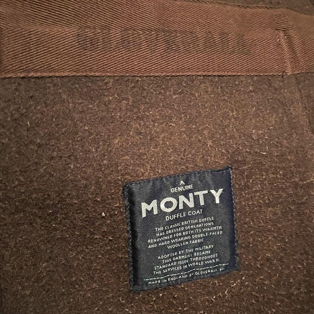 Gloverall ダッフルコート MONTY ブラウン Lサイズ ロングコート
