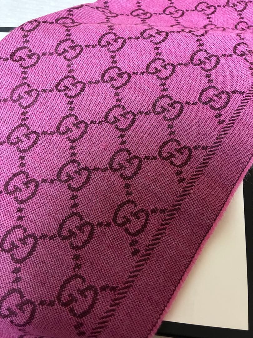 GUCCI GG柄ストール