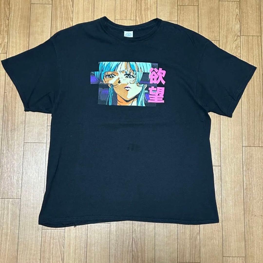 【激レア】マクロス2 イシュタル 欲望 ヴィンテージアニメTシャツ XL