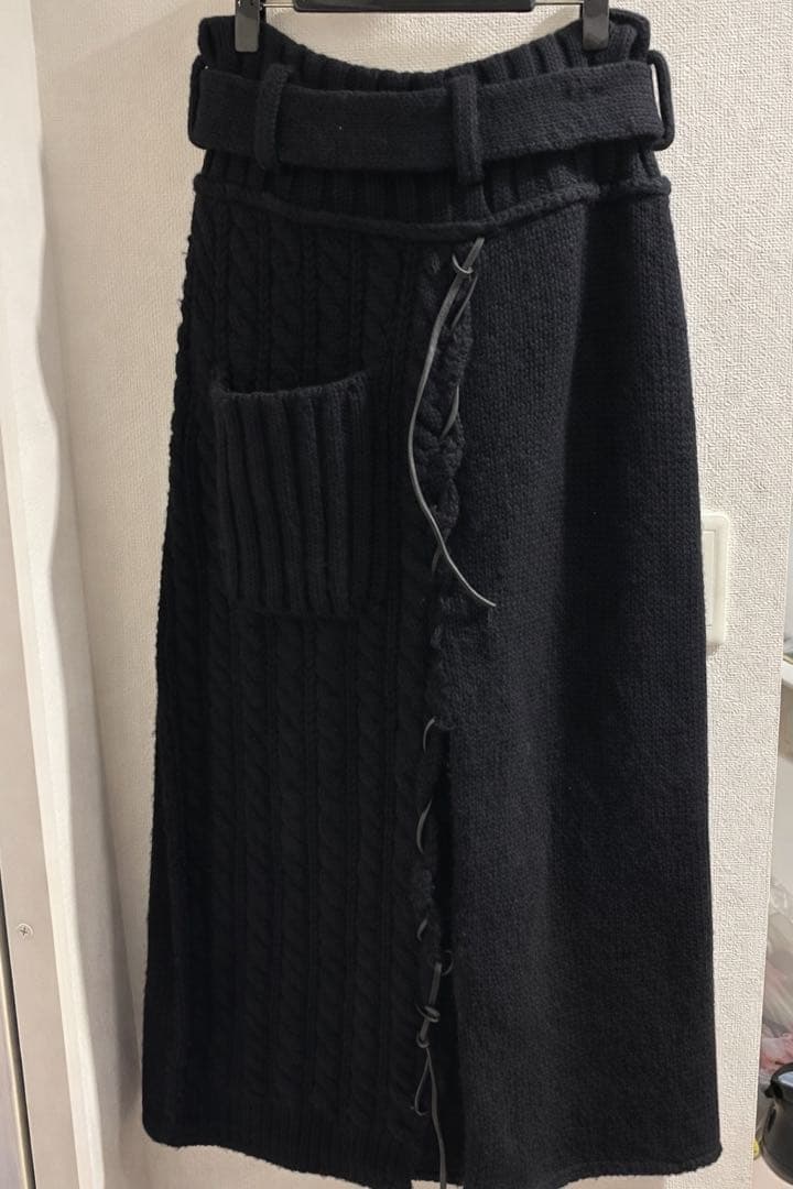 18aw Yohji Yamamoto POUR HOMME ニットスカート