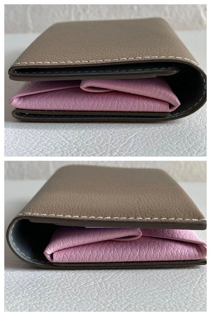 MOLINI モリニ Bifold Compact Wallet 折り財布トープ