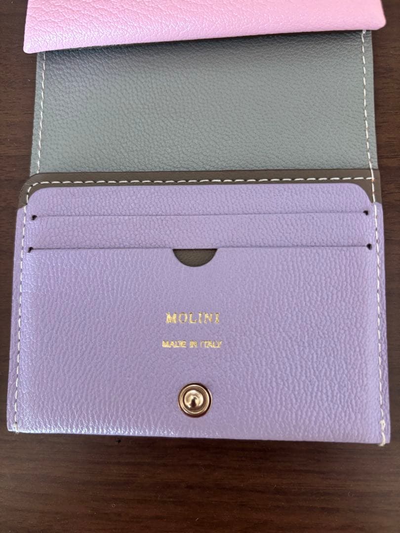 MOLINI モリニ Bifold Compact Wallet 折り財布トープ