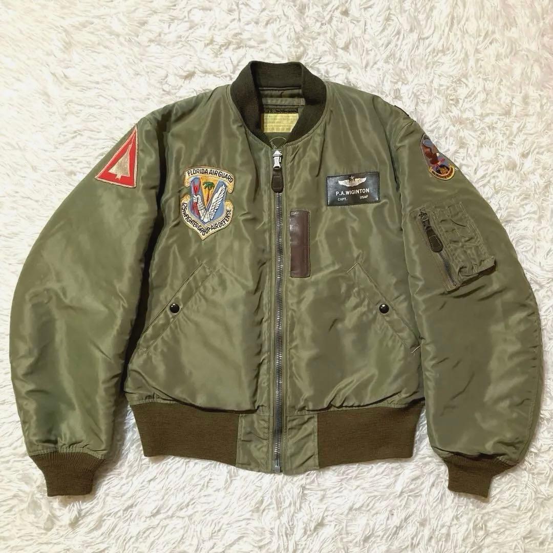 【美品】バズリクソンズ B-15C ワッペン　BR11311 38サイズ