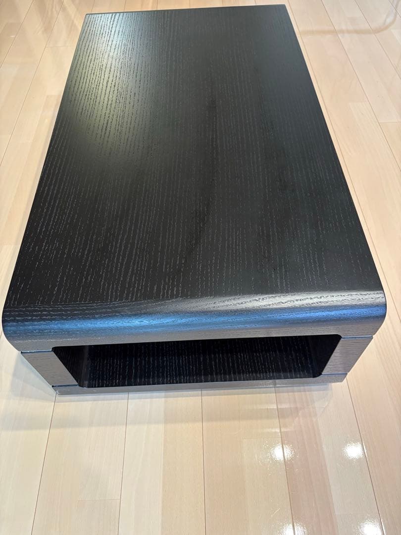 アルモニア　ブラック　木製センターテーブル