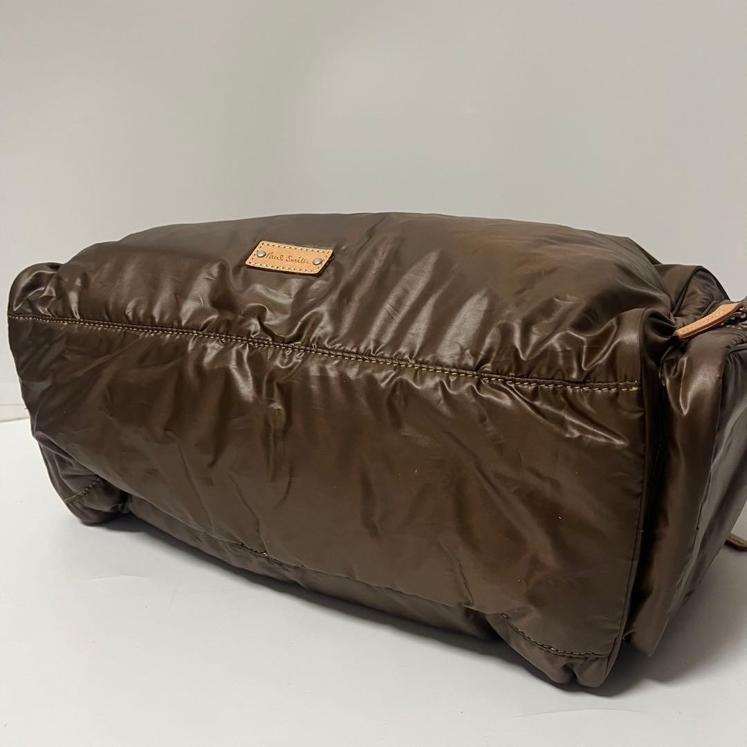 未使用保管✨　Paul Smith 　ボストンバッグ　ブラウン　レザー