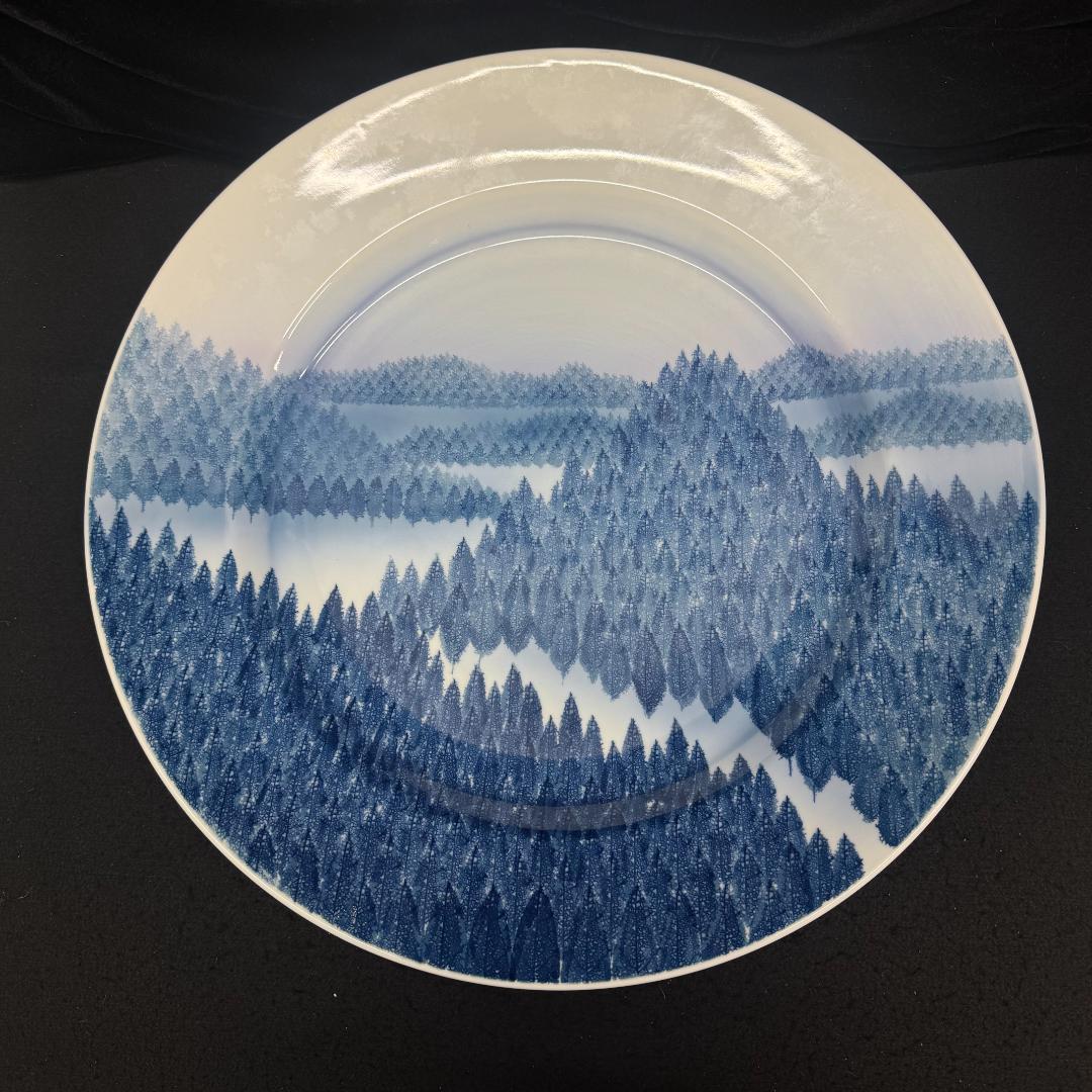 Yuki_Tanaka　有田 朱明窯 朝の森 藤井 朱明作 45cm