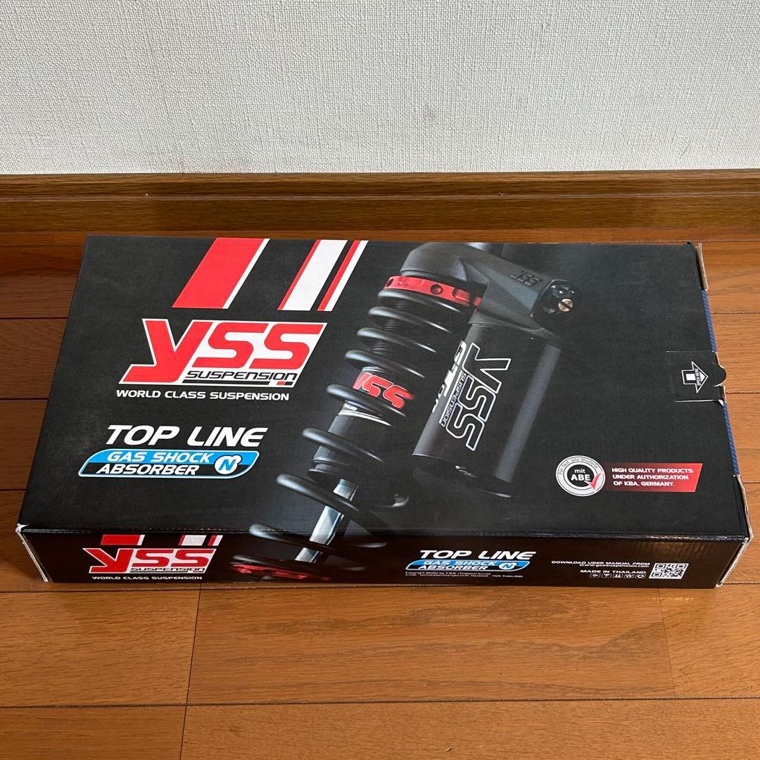中古　YSS リアツインショック【TG ブラック／レッドシリーズ】　xmax