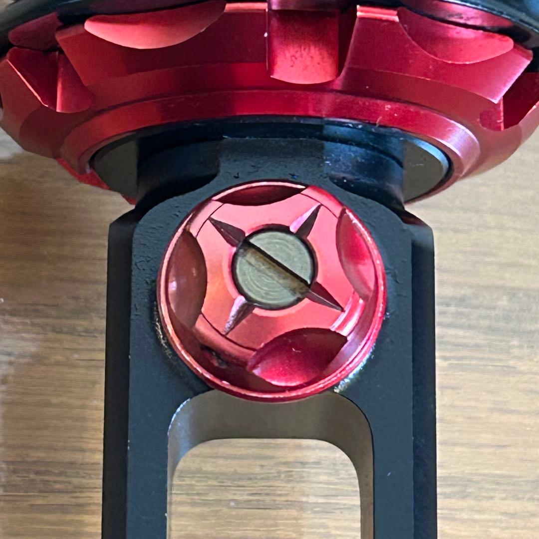 中古　YSS リアツインショック【TG ブラック／レッドシリーズ】　xmax