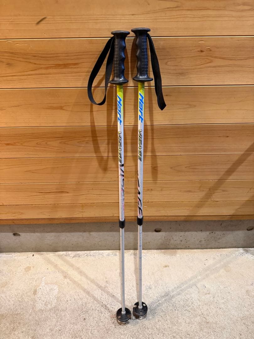 OGASAKA NEO FLEX EDGE JUNIOR 1 スキー+ストック