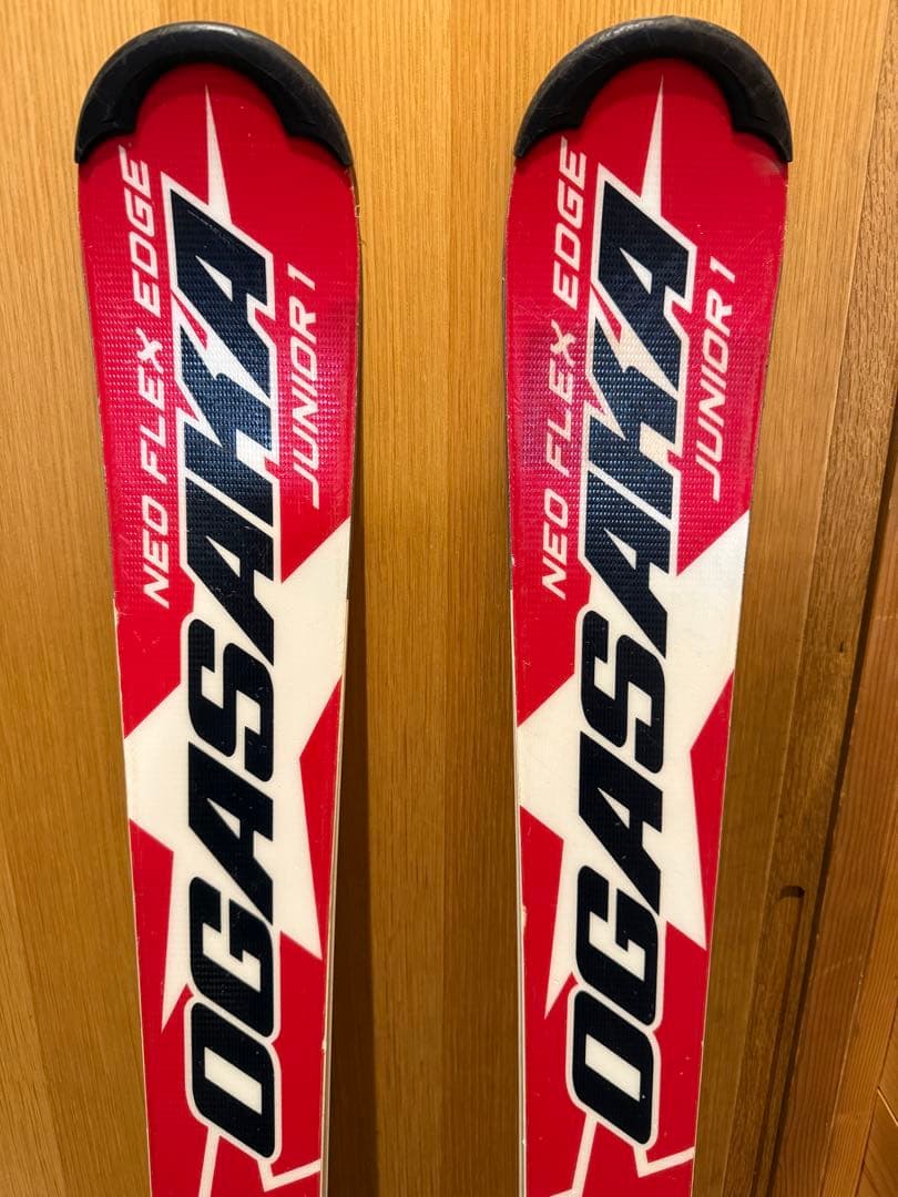 OGASAKA NEO FLEX EDGE JUNIOR 1 スキー+ストック
