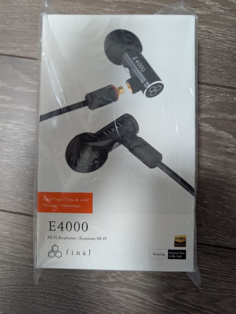 final E4000 有線イヤホン