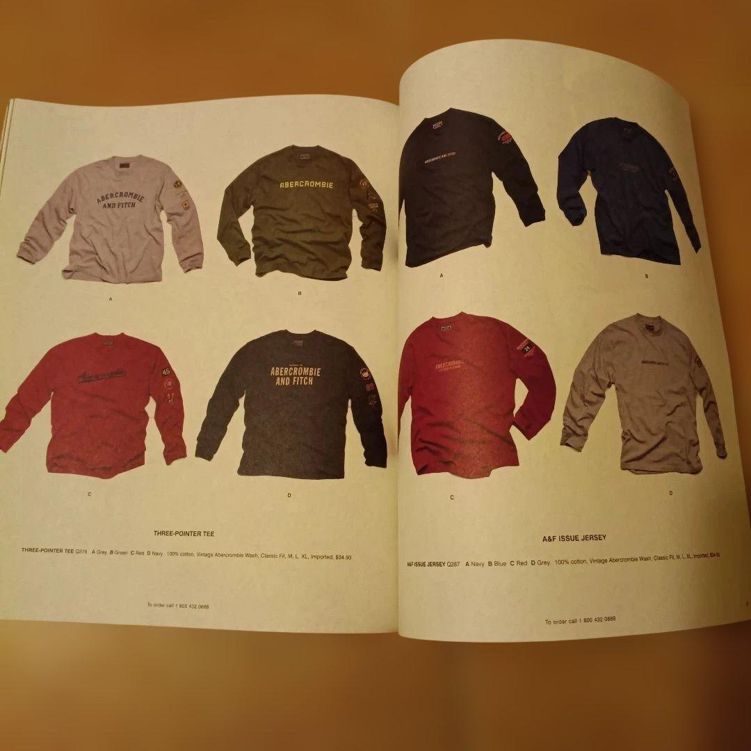 Abercrombie&Fitchアバクロ1999カタログ3冊セット