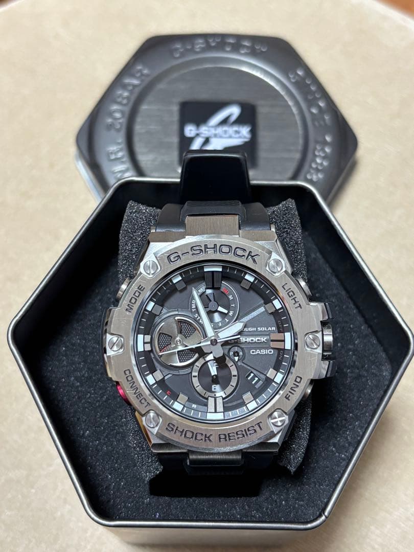 時計 CASIO G-SHOCK G-STEEL GST-B100-1A