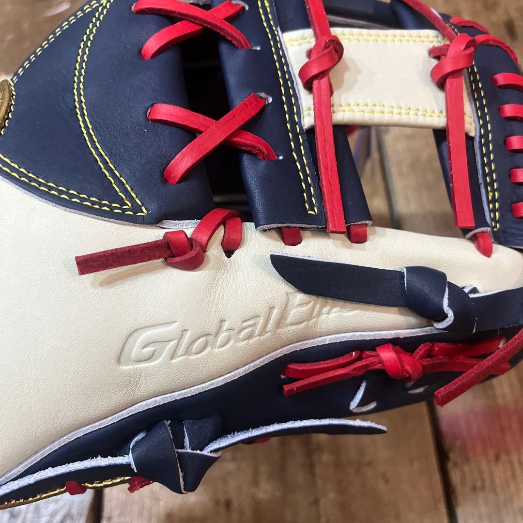 軟式用グローブ【グローバルエリート】勝色コレクション【内野手用／サイズ9】